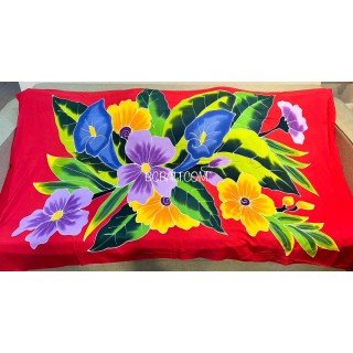 Sarong Lava Lava Hand Painted by Balinese Artisans